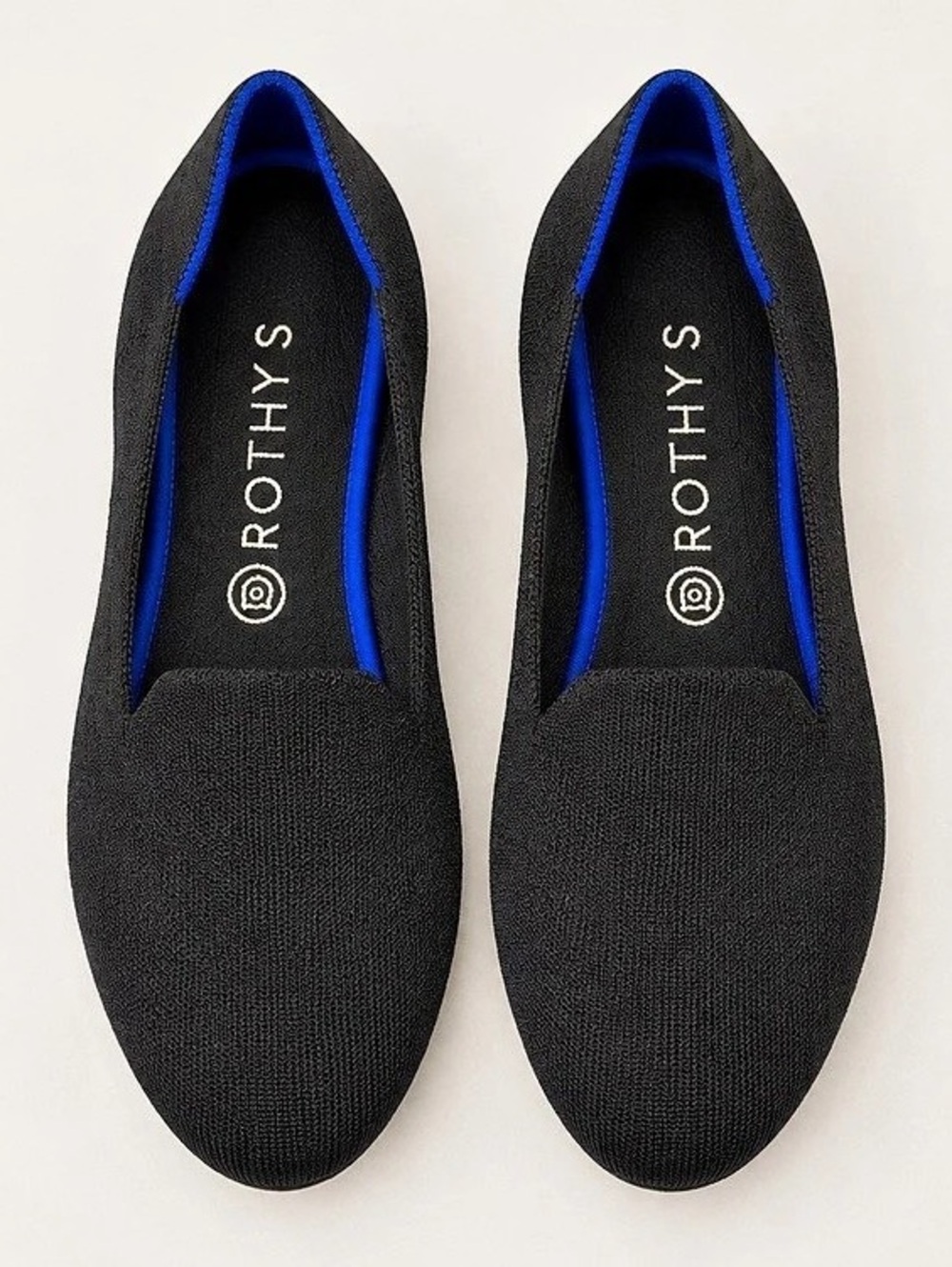 Rothy's The Daily Loafer Black Flats US 9